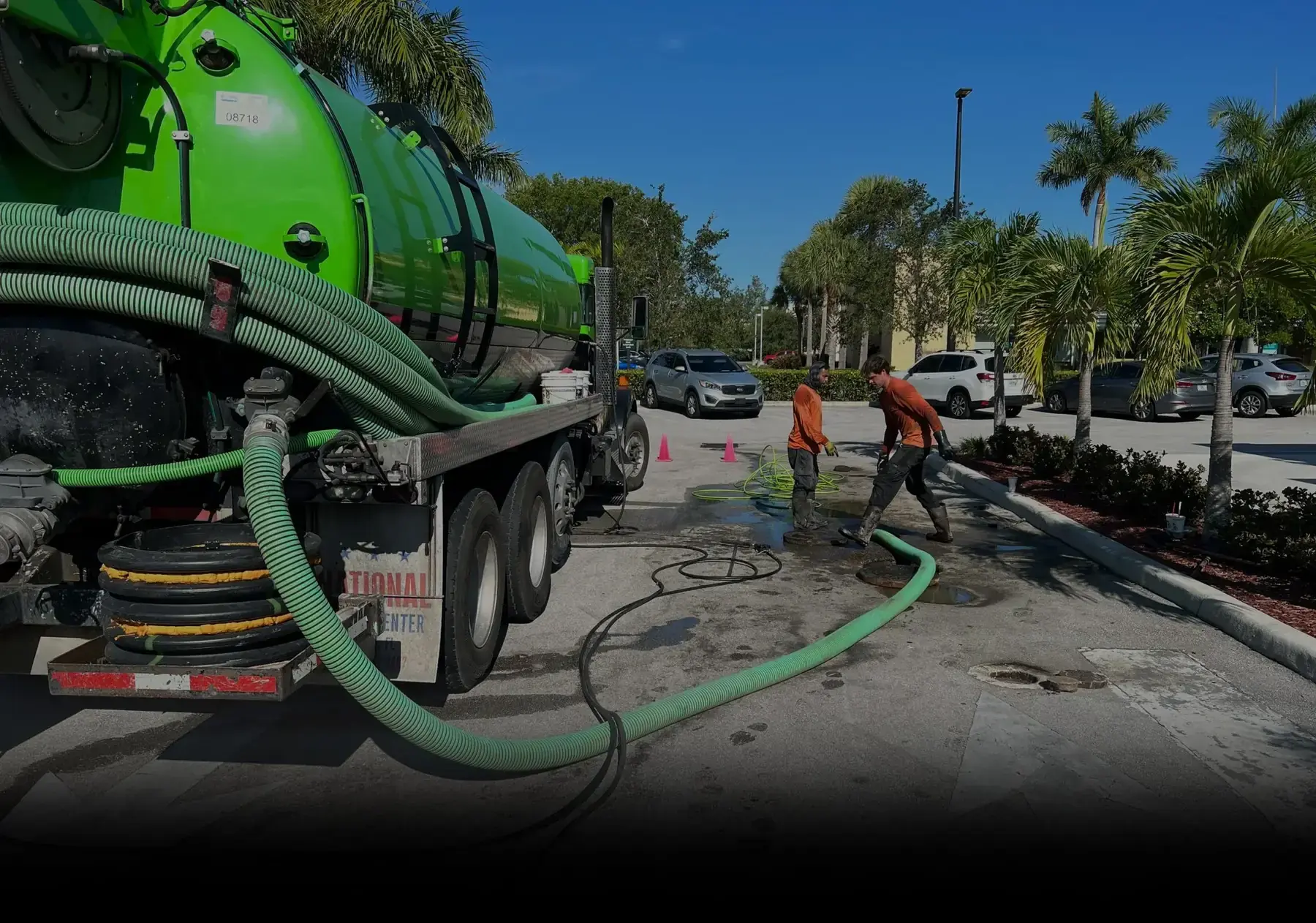 Grease interceptor pumping process