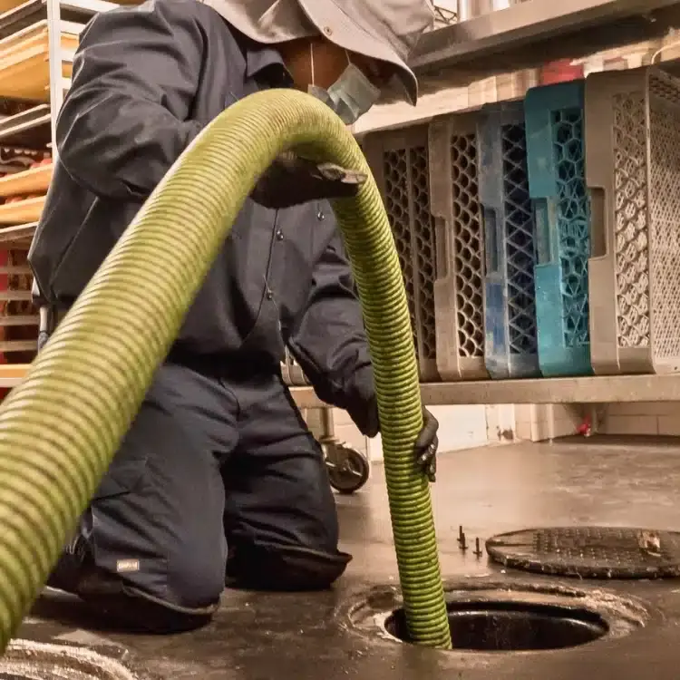 Grease trap cleaning service