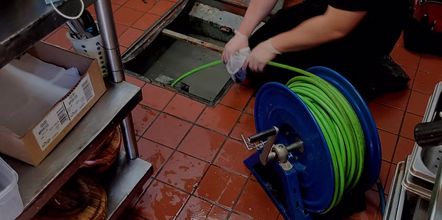 Water jetting and drain snaking service