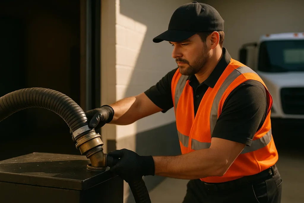 Used cooking oil disposal and recycling service